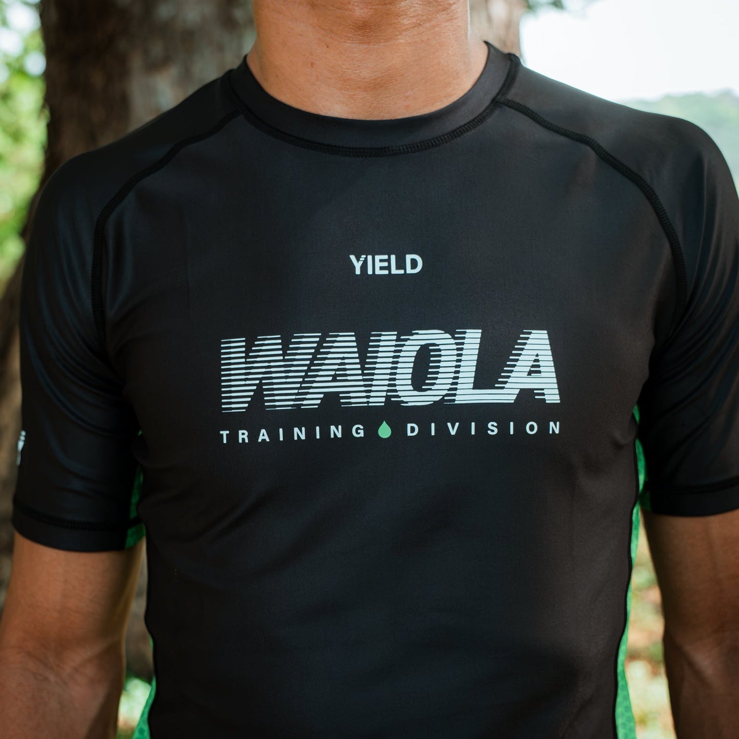 YIELD x Waiola Training Division Rashguard